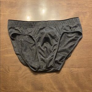 Gray MicroMesh 2(x)ist Briefs